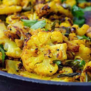 CAULIFLOWER BHAJEE